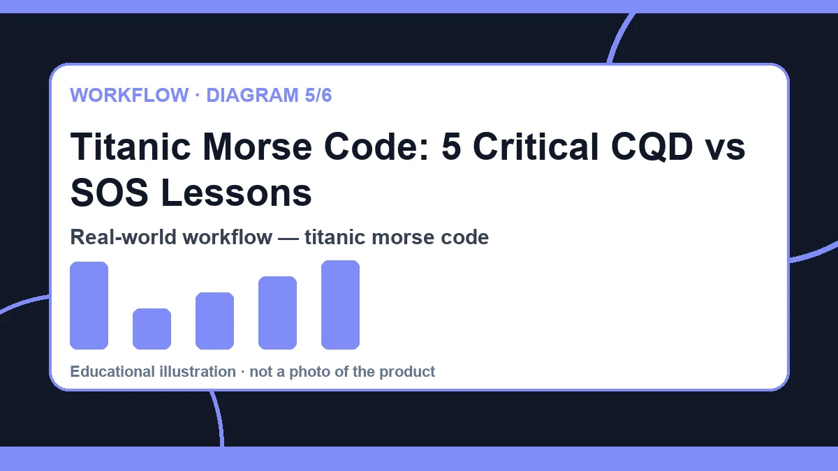 titanic morse code diagram 5